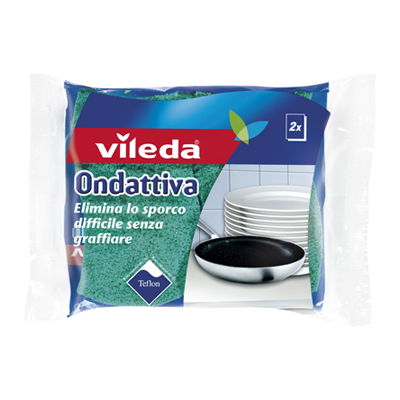 VILEDA SPUGNA ONDATTIVA MILLEUSI PZ.2+1