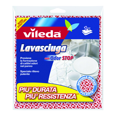 VILEDA LAVASCIUGA PANNO ODOR STOP X3