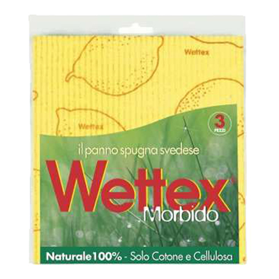 WETTEX PANNO SPUGNA MORBIDO PZ.3