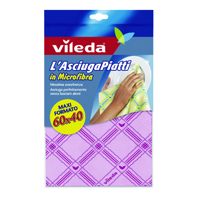 VILEDA PANNO MICROFIBRA ACIUGAPIATTI PLUS PZ.1