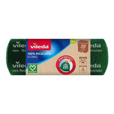 VILEDA ECOBAG LT.30 PZ.15 RICICLATO 100%