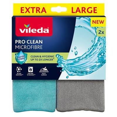 VILEDA PRO CLEAN PANNO MICROFIBRA X2 PZ
