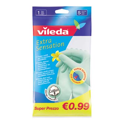 VILEDA GUANTI EXTRA SENSATIONMISURA PICCOLA