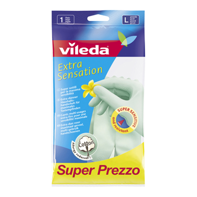 VILEDA GUANTI EXTRA SENSATIONMISURA GRANDE