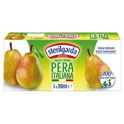 STERILGARDA SUCCO PERA ML.200X3
