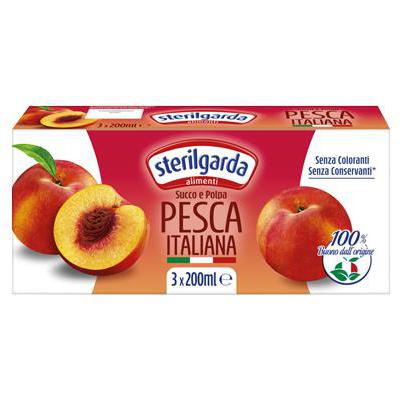 STERILGARDA SUCCO PESCA ML.200X3