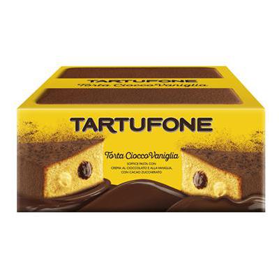 TARTUFONE TORTA CIOCCO VANIGLIA GR.450