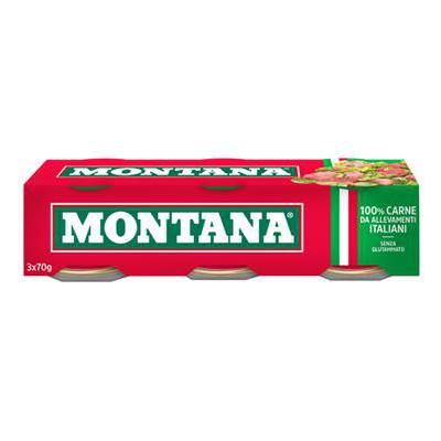 MONTANA CARNE LESSATA GR.70X3