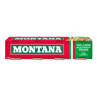 MONTANA CARNE LESSATA GR.90X4