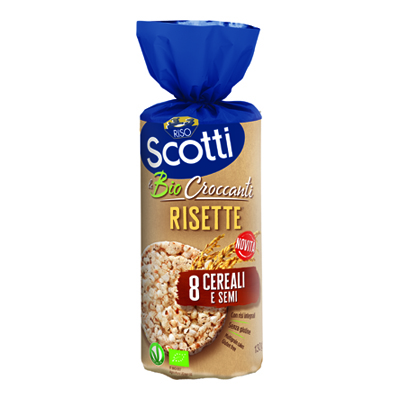 SCOTTI RISETTE 8 CEREALI E SEMI GR.130
