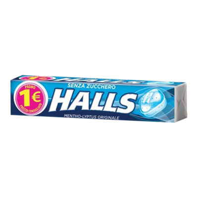 HALLS MENTHO-LYPTUS STICK SENZA ZUCCHERO GR.32