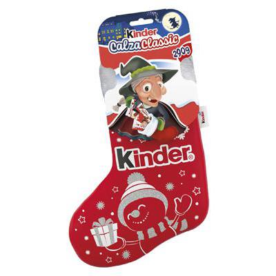KINDER HAPPY SNACK CALZA BEFANA GR.290