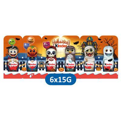 KINDER F.CAVA PERSONAGGI HALLOWEEN 6 PZ