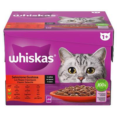 WHISKAS GR.85X24 PURE DELIGHTSELEZIONE GUSTOSA