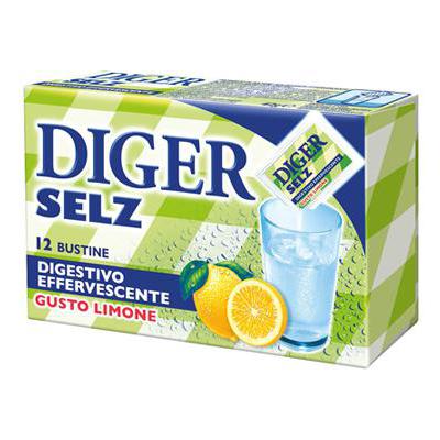 DIGER SELZ 12 BUSTE LIMONE