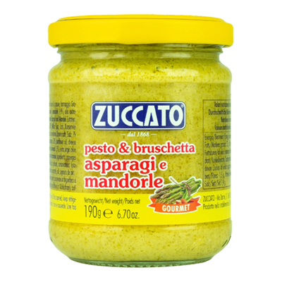 ZUCCATO PESTO ASPARAGI / MANDORLE GR.190