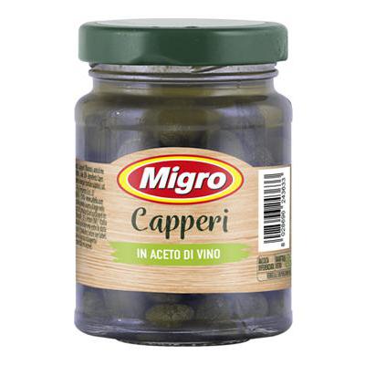 MIGRO CAPPERI GR.200 IN ACETO