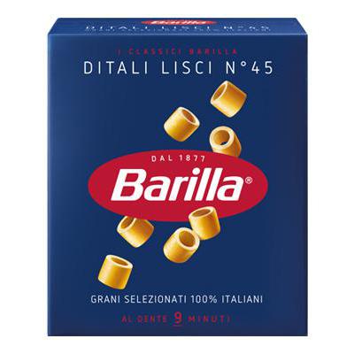 BARILLA GR.500 DITALI LISCI N45