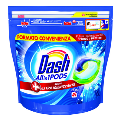 DASH PODS X 49 IGIENIZZANTE TUTTO IN1
