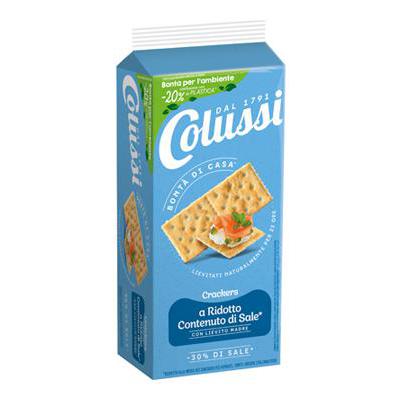 COLUSSI CRACKERS NON SALATI GR.500 NO OLIO PALMA