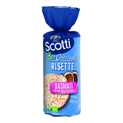 SCOTTI RISETTE BASMATI CON RISO ROSSO E NERO G.120