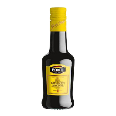 PONTI ACETO BALSAMICO DI MODENA I.G.P.ETICHETTA GIALLA ML.25