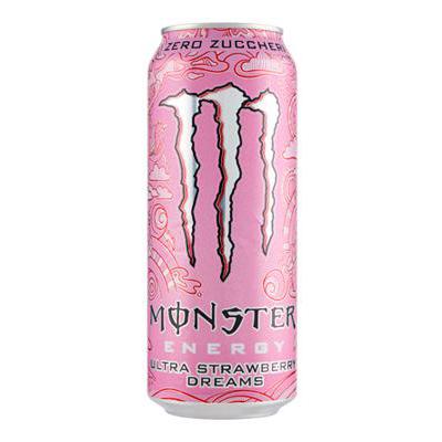 MONSTER ULTRA STRAWBERRY ZEROML.500 LATTINA