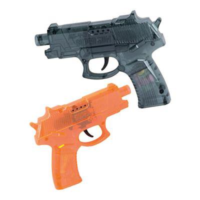 PISTOLA GIOCATTOLO LUMINOSA CON CARAMELLE