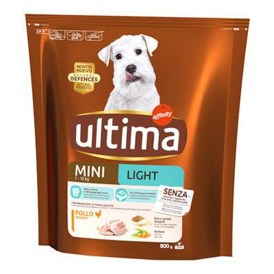 ULTIMA DOG MINI LIGHT POLLO GR.800