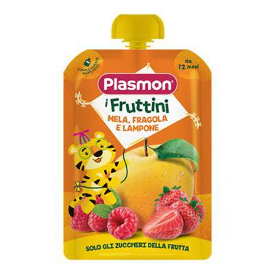 PLASMON POUCH MELA/FRAGOLA/LAMPONE GR.130