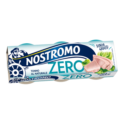 NOSTROMO TONNO NATURALE ZERO GR.65X3