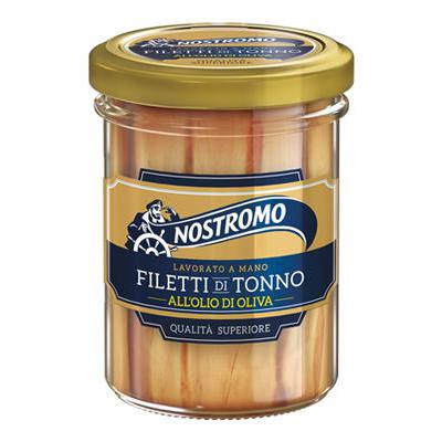 NOSTROMO FILETTI DI TONNO OLIOOLIVA GR.180