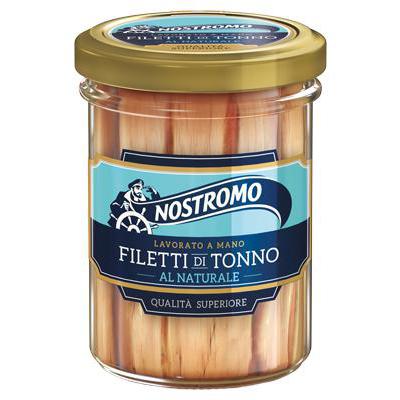 NOSTROMO FILETTI TONNO NATURALE GR.180
