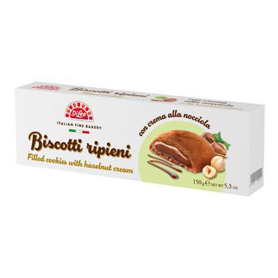 DI LEO BISCOTTI CREMA NOCCIOLEGR.150