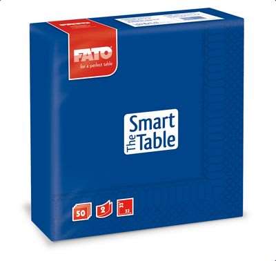 FATO TOVAGLIOLI CARTA BLU CM.33X33X50 2VELI