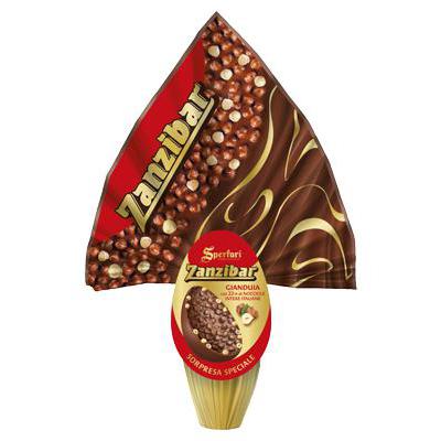 SPERLARI ZANZIBAR UOVO GIANDUIA GR.350