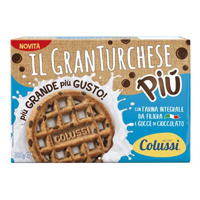 GRAN TURCHESE PI INTEGRALE GOCCE CIOCCOLATO GR.  300 +40 GR