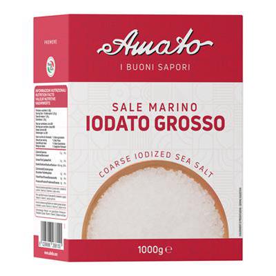 AMATO SALE MARINO IODATO GROSSO KG.1