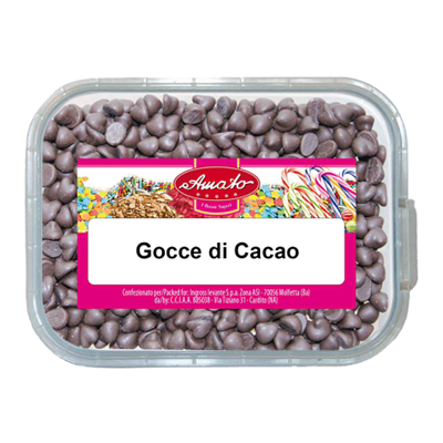 AMATO GOCCE DI CACAO GR.60VASCHETTA