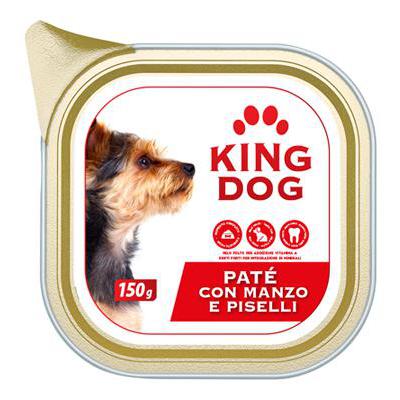 KING DOG PATE' MANZO&PISELLI VASCHETTA GR.150