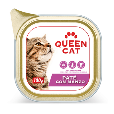 QUEEN CAT PATE'MANZO VASCHETTAGR.100