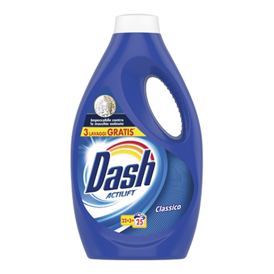 DASH LIQUIDO 22+3 LAVAGGI REGOLARE
