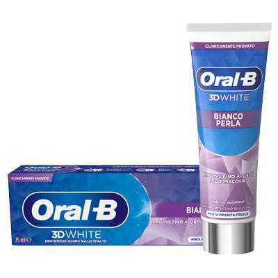 ORAL-B DENTIFRICIO 3D BIANCO PERLA ML.75