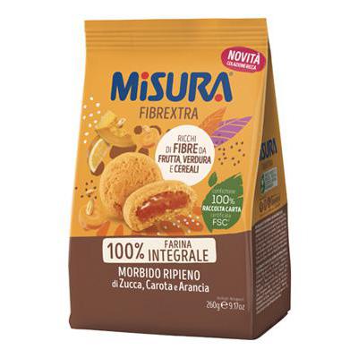 MISURA BISCOTTI ARANCIONI FIBRE EXTRA GR.260