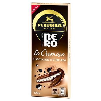 PERUGINA NERO TAVOLETTA COOKIES CREAM GR.100