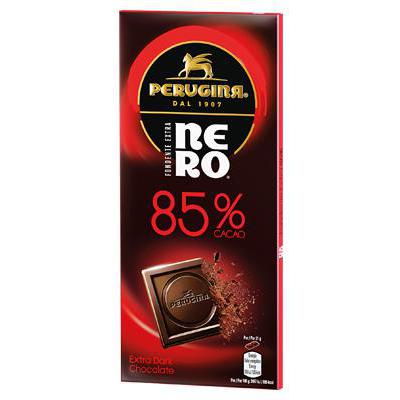 PERUGINA NERO TAVOLETTA 85% GR.85