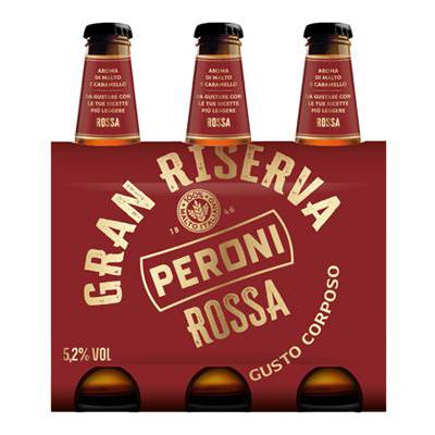 BIRRA PERONI ROSSA 5,2GRAN RISERVA BOTT.CL.33X3