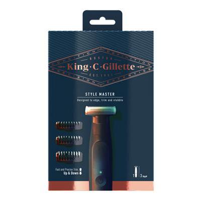 KING C GILLETTE REGOLABARBA STYLE MASTER BARBA CO RTA SOTTO