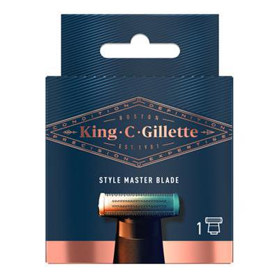 KING C GILLETTE LAME STYLE MASTER X3 REGOLABARBA  BARBE CORT