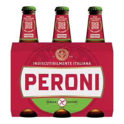 BIRRA PERONI SENZA GLUTINE 4,7° CL.33X3